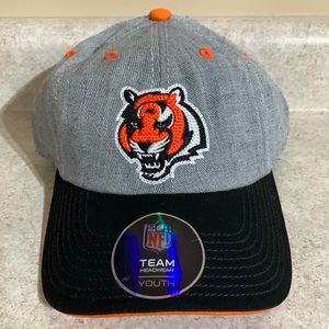 Youth Cincinnati Bengals Adjustable Hat